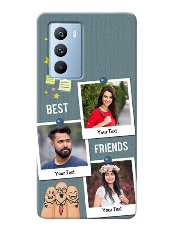 Custom iQOO 9 SE 5G Mobile Cases: Sticky Frames and Friendship Design