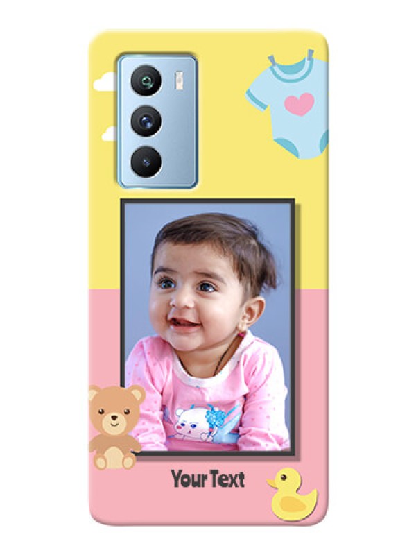 Custom iQOO 9 SE 5G Back Covers: Kids 2 Color Design