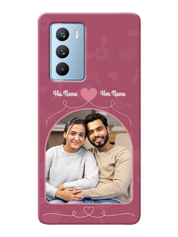 Custom iQOO 9 SE 5G mobile phone covers: Love Floral Design