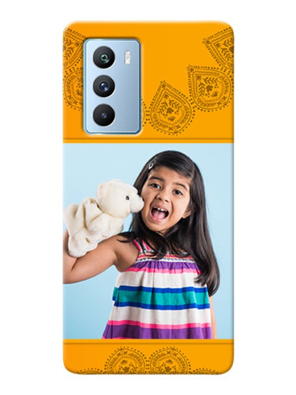 Custom iQOO 9 SE 5G custom mobile back covers: Photo Wedding Design 