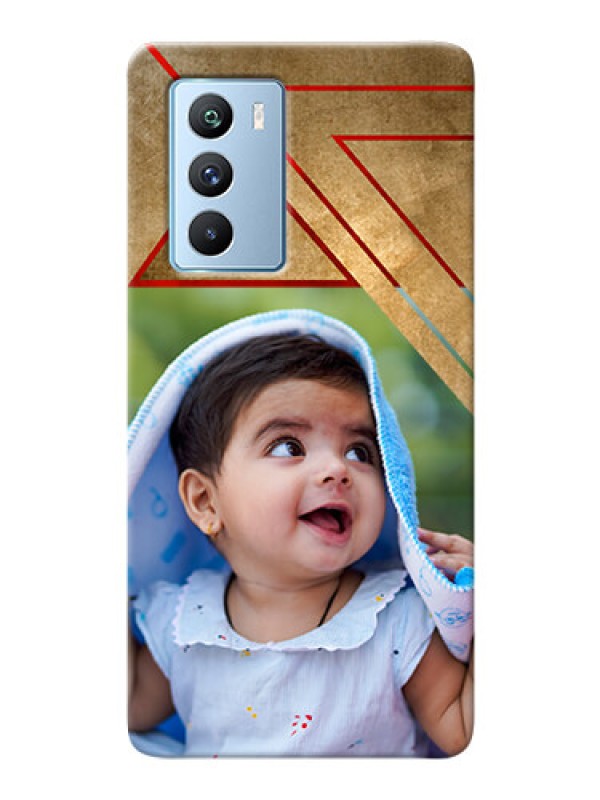 Custom iQOO 9 SE 5G mobile phone cases: Gradient Abstract Texture Design