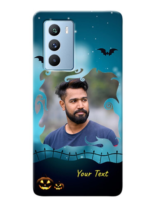 Custom iQOO 9 SE 5G Personalised Phone Cases: Halloween frame design