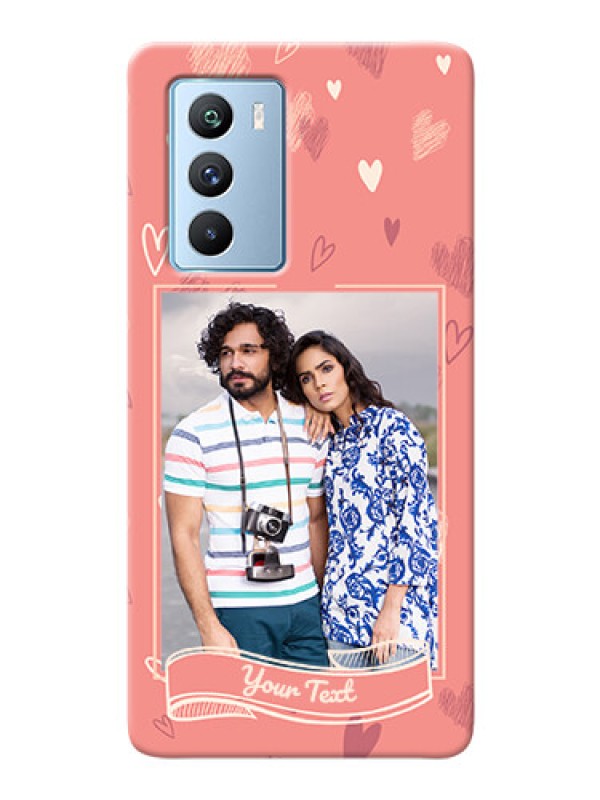 Custom iQOO 9 SE 5G custom mobile phone cases: love doodle art Design