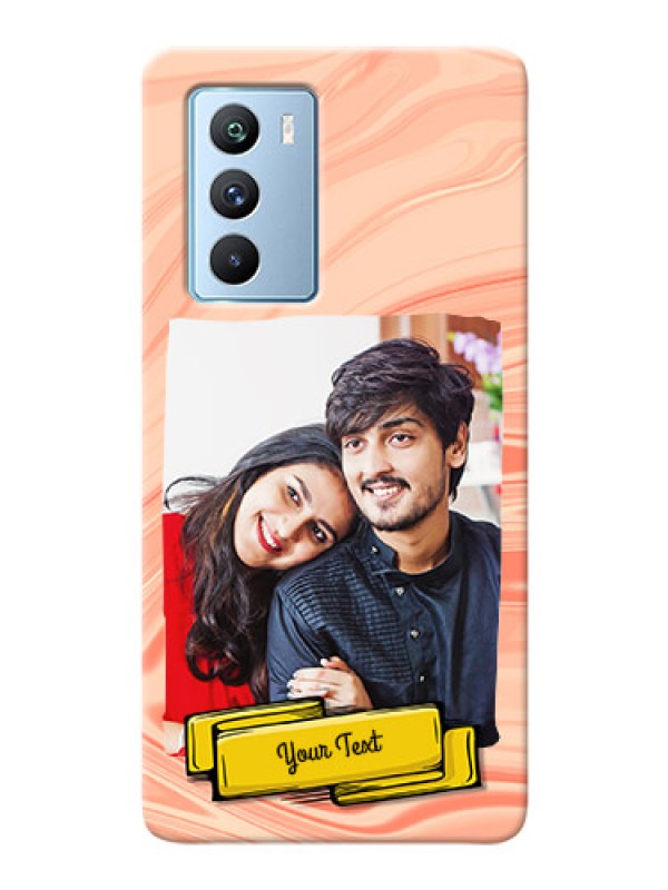 Custom iQOO 9 SE 5G Customized Phone Cases: Marble Texture Design