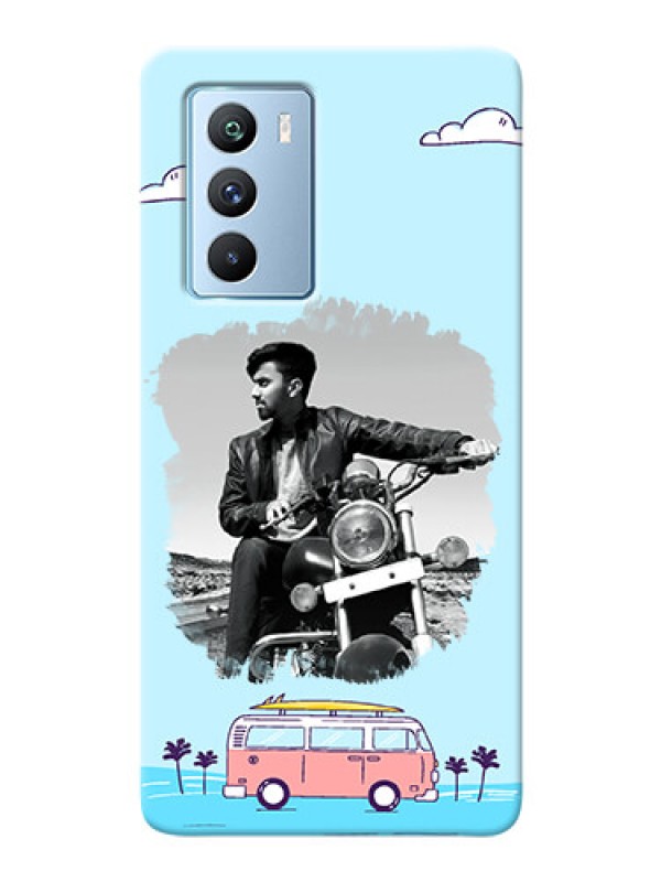 Custom iQOO 9 SE 5G Mobile Covers Online: Travel & Adventure Design