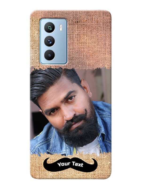 Custom iQOO 9 SE 5G Mobile Back Covers Online with Texture Design