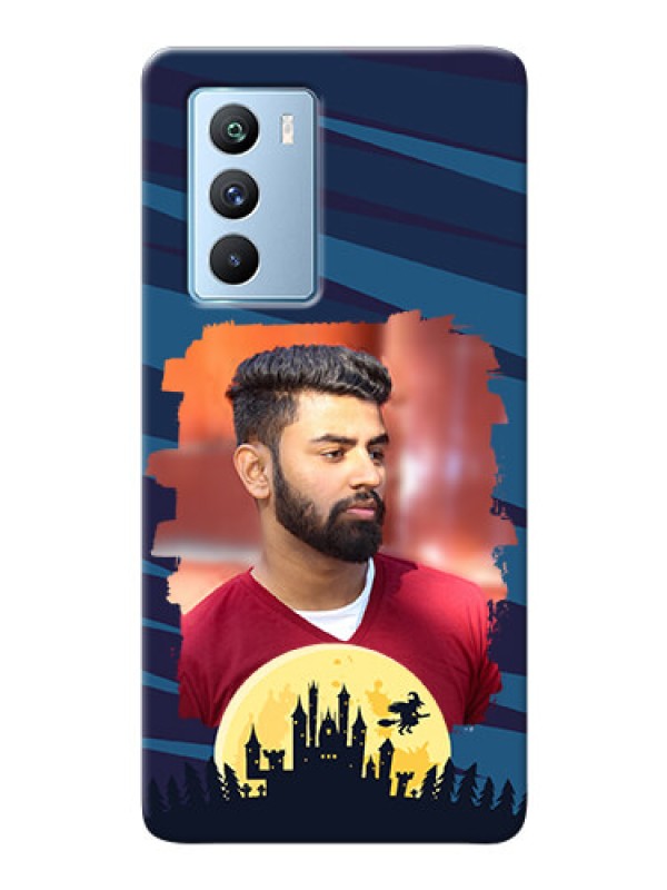 Custom iQOO 9 SE 5G Back Covers: Halloween Witch Design 