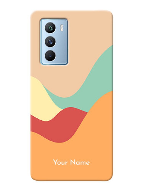 Custom iQOO 9 Se Custom Mobile Case with Ocean Waves Multi-colour Design