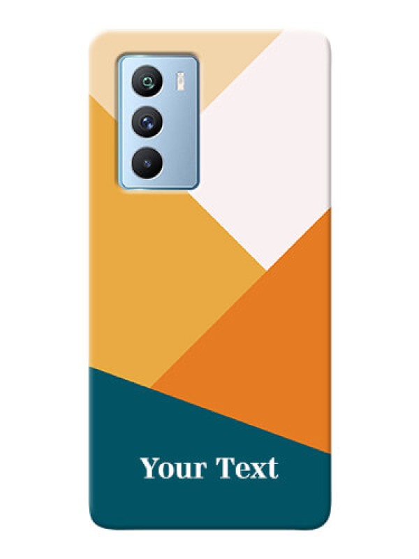 Custom iQOO 9 Se Custom Phone Cases: Stacked Multi-colour Design