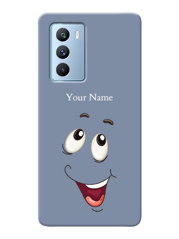 Custom iQOO 9 Se Phone Back Covers: Laughing Cartoon Face Design