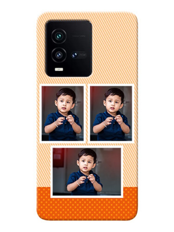 Custom iQOO 9T 5G Mobile Back Covers: Bulk Photos Upload Design