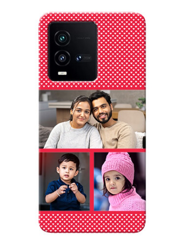 Custom iQOO 9T 5G mobile back covers online: Bulk Pic Upload Design