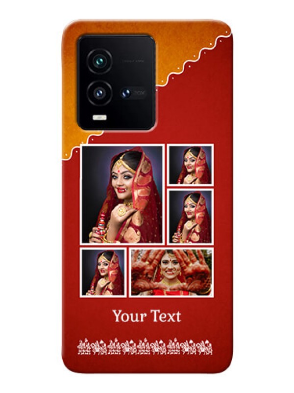 Custom iQOO 9T 5G customized phone cases: Wedding Pic Upload Design