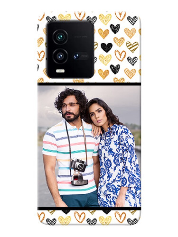 Custom iQOO 9T 5G Personalized Mobile Cases: Love Symbol Design
