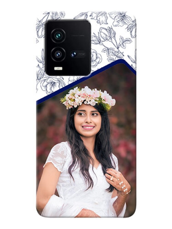 Custom iQOO 9T 5G Phone Cases: Premium Floral Design
