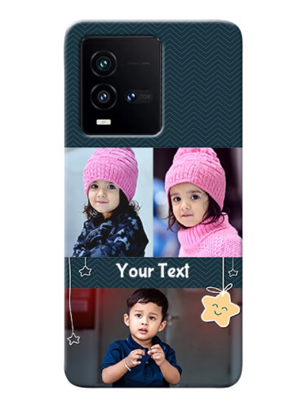 Custom iQOO 9T 5G Mobile Back Covers Online: Hanging Stars Design