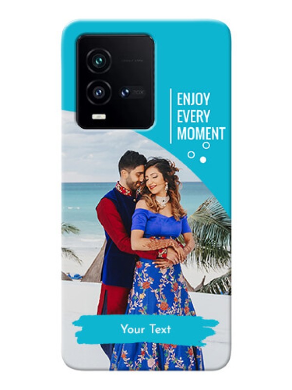 Custom iQOO 9T 5G Personalized Phone Covers: Happy Moment Design