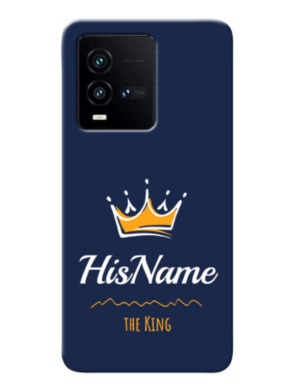 Custom iQOO 9T 5G King Phone Case with Name