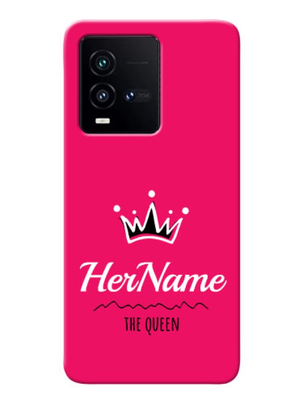 Custom iQOO 9T 5G Queen Phone Case with Name