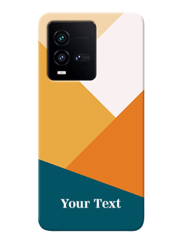 Custom iQOO 9T 5G Custom Phone Cases: Stacked Multi-colour Design