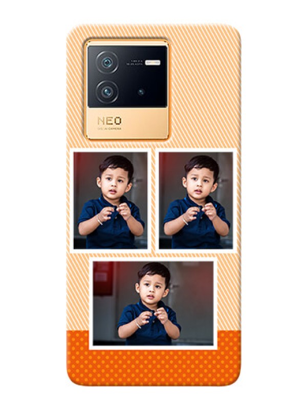 Custom iQOO Neo 6 5G Mobile Back Covers: Bulk Photos Upload Design