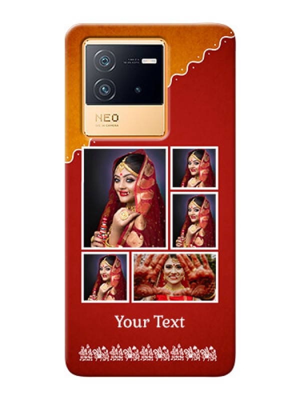 Custom iQOO Neo 6 5G customized phone cases: Wedding Pic Upload Design