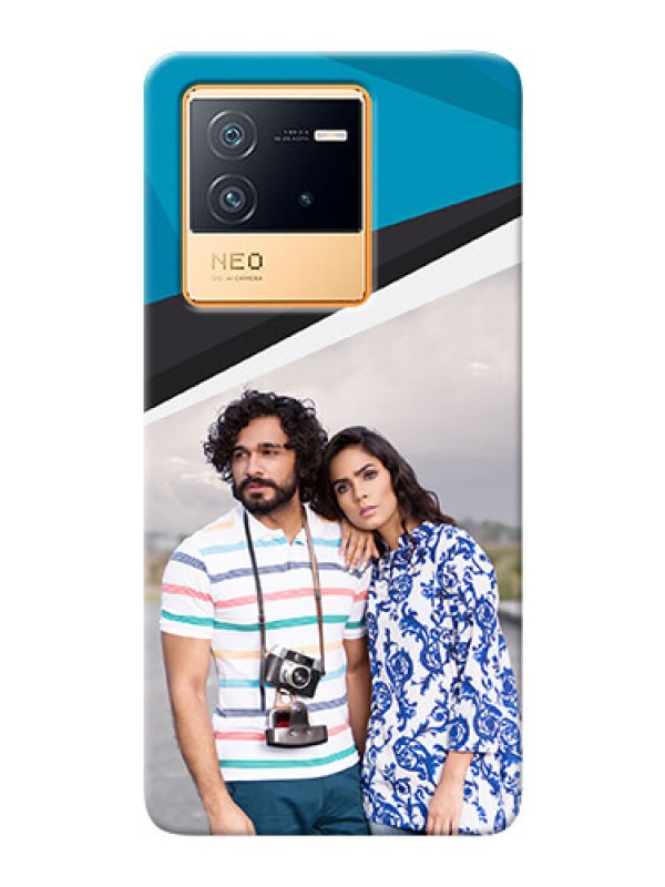 Custom iQOO Neo 6 5G Back Covers: Simple Pattern Photo Upload Design