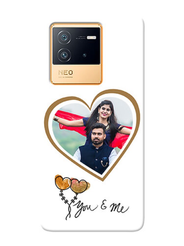Custom iQOO Neo 6 5G customized phone cases: You & Me Design