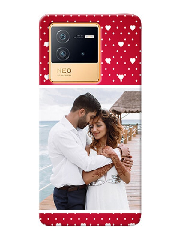 Custom iQOO Neo 6 5G custom back covers: Hearts Mobile Case Design