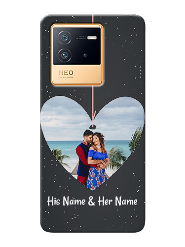 Custom iQOO Neo 6 5G custom phone cases: Hanging Heart Design