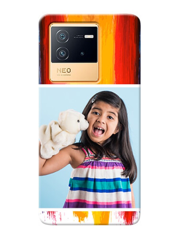 Custom iQOO Neo 6 5G custom phone covers: Multi Color Design