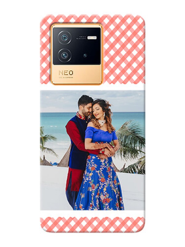 Custom iQOO Neo 6 5G custom mobile cases: Pink Pattern Design