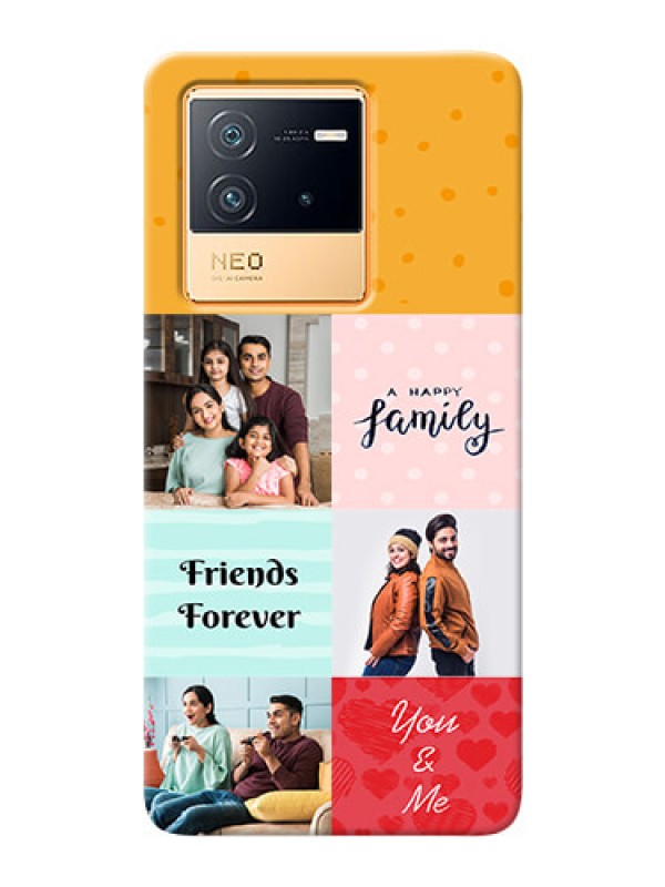 Custom iQOO Neo 6 5G Customized Phone Cases: Images with Quotes Design