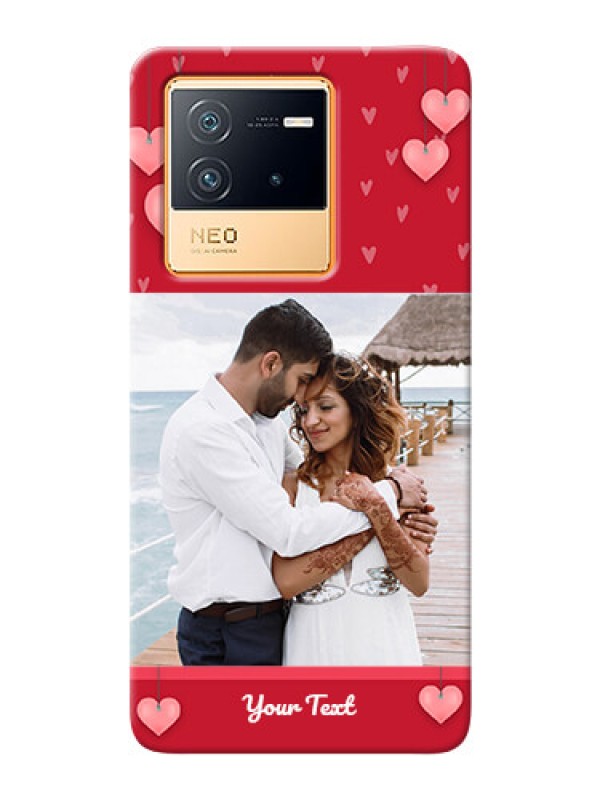 Custom iQOO Neo 6 5G Mobile Back Covers: Valentines Day Design