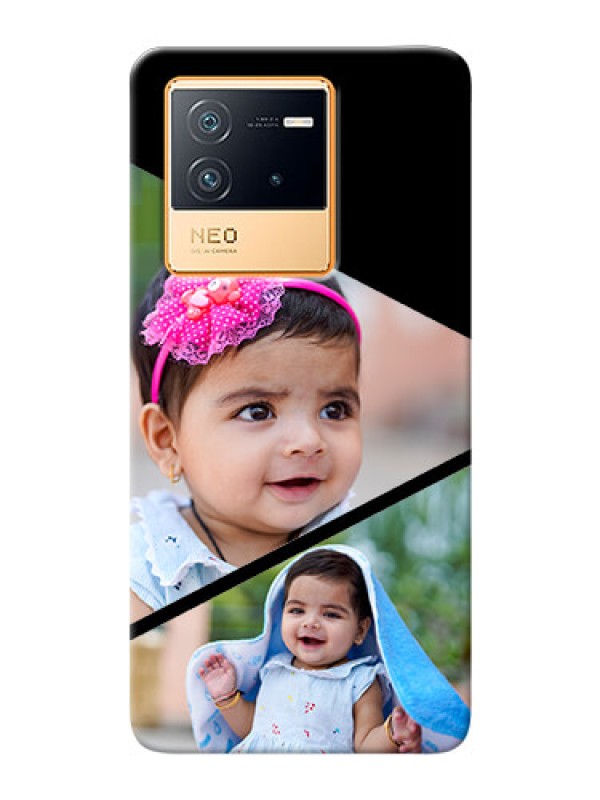 Custom iQOO Neo 6 5G mobile back covers online: Semi Cut Design