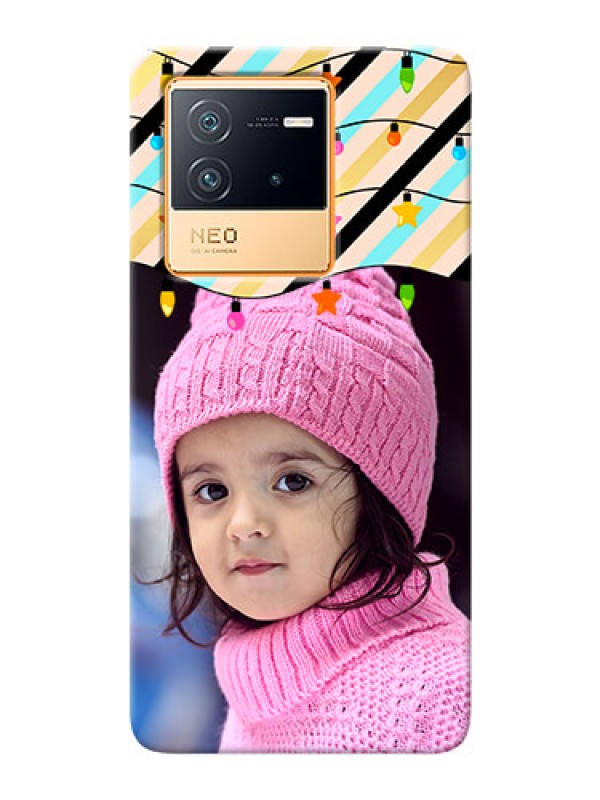 Custom iQOO Neo 6 5G Personalized Mobile Covers: Lights Hanging Design