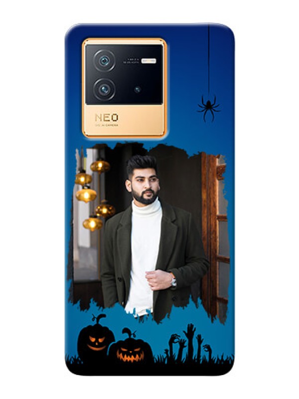 Custom iQOO Neo 6 5G mobile cases online with pro Halloween design 