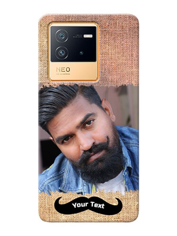 Custom iQOO Neo 6 5G Mobile Back Covers Online with Texture Design
