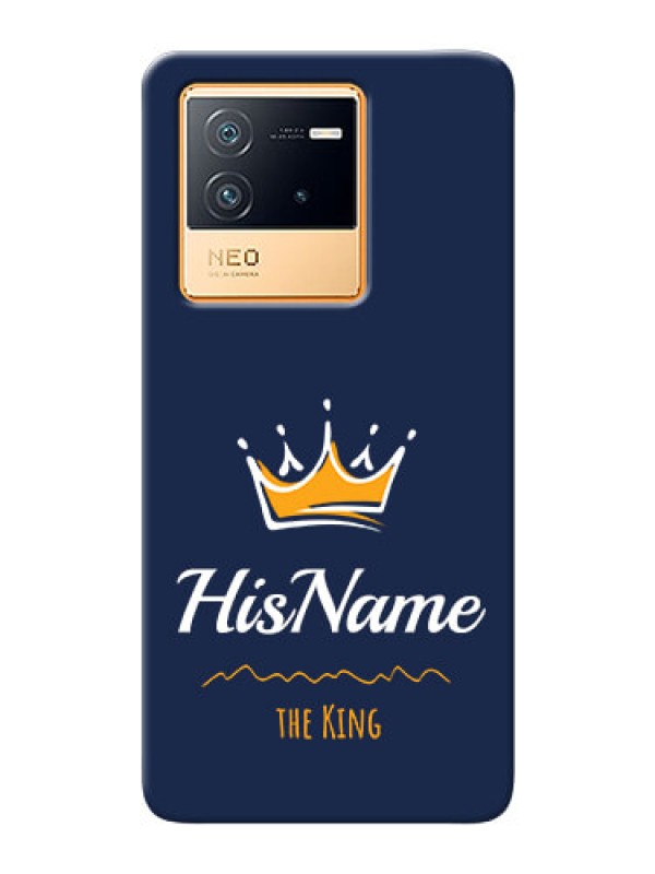Custom iQOO Neo 6 5G King Phone Case with Name