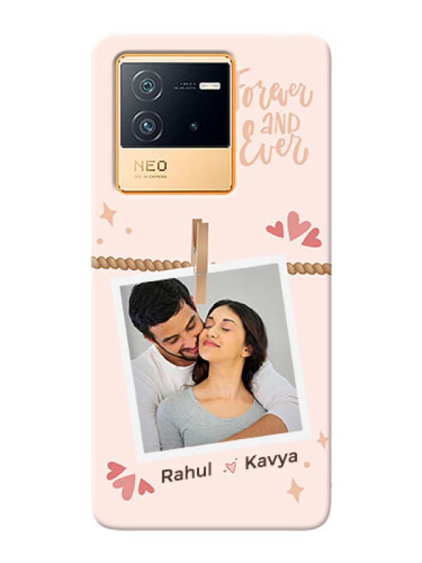 Custom iQOO Neo 6 5G Phone Back Covers: Forever and ever love Design