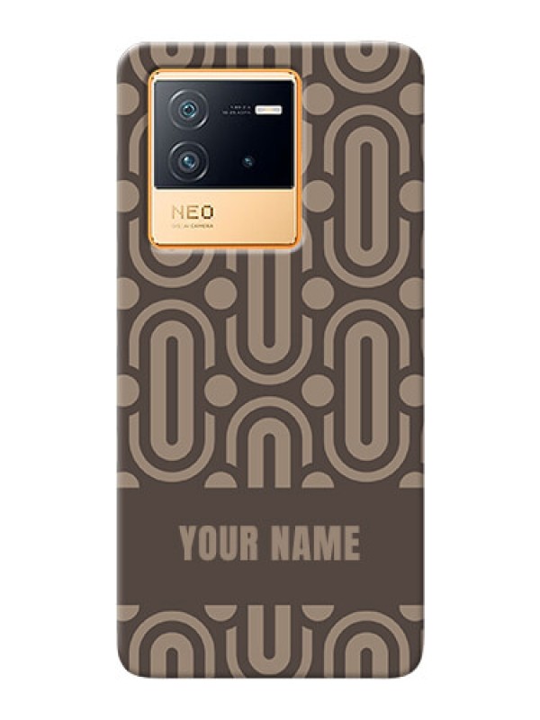 Custom iQOO Neo 6 5G Custom Phone Covers: Captivating Zero Pattern Design