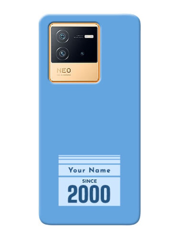Custom iQOO Neo 6 5G Mobile Back Covers: Custom Year of birth Design