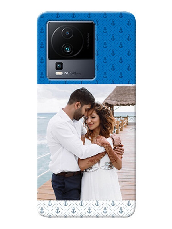 Custom iQOO Neo 7 5G Mobile Phone Covers: Blue Anchors Design