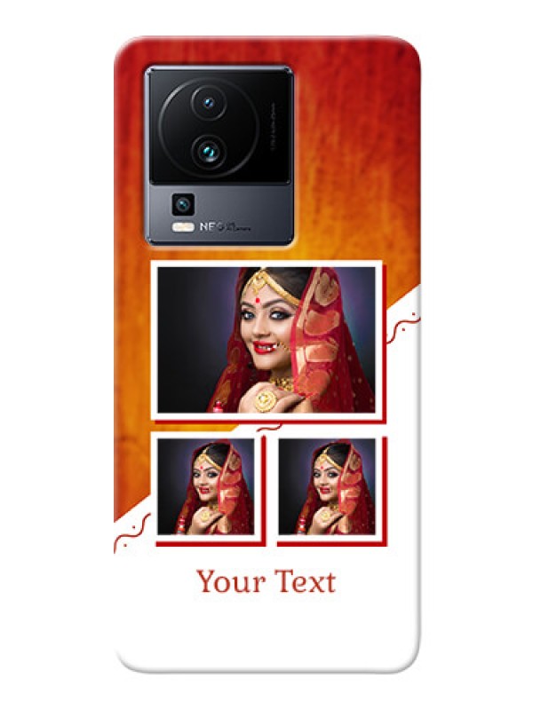 Custom iQOO Neo 7 5G Personalised Phone Cases: Wedding Memories Design 