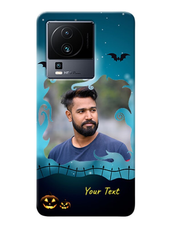 Custom iQOO Neo 7 5G Personalised Phone Cases: Halloween frame design