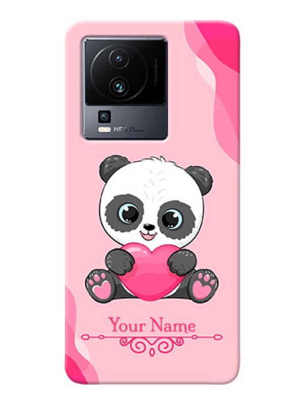Custom iQOO Neo 7 5G Mobile Back Covers: Cute Panda Design