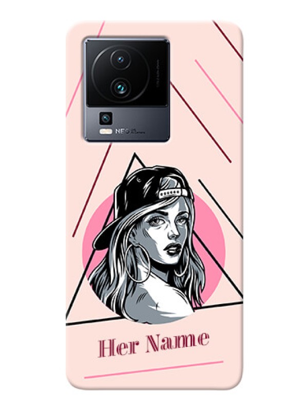 Custom iQOO Neo 7 5G Custom Phone Cases: Rockstar Girl Design
