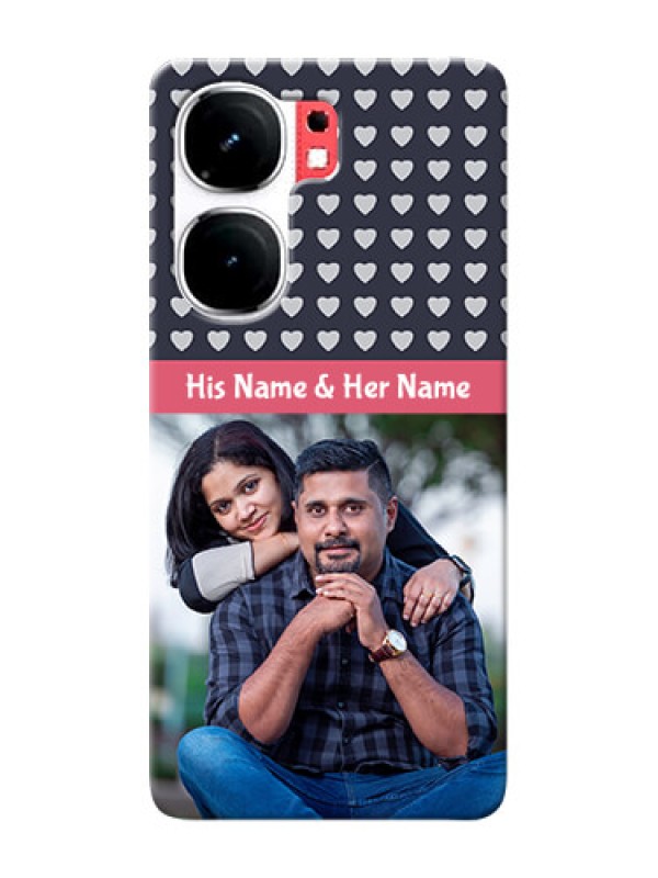 Custom iQOO Neo 9 Pro 5G Custom Mobile Case with Love Symbols Design