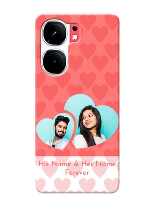 Custom iQOO Neo 9 Pro 5G personalized phone covers: Couple Pic Upload Design