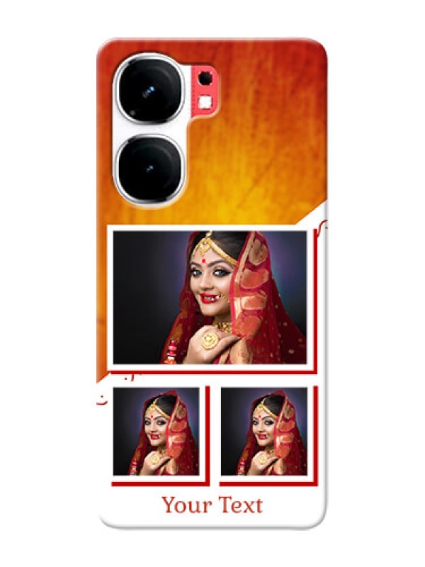 Custom iQOO Neo 9 Pro 5G Personalised Phone Cases: Wedding Memories Design